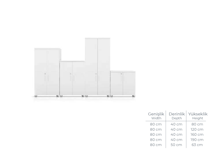 Ahşap Dolap - DLP-007
