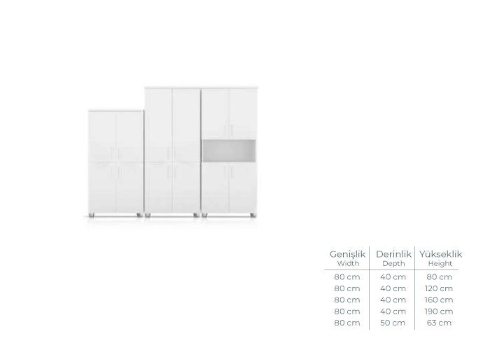 Ahşap Dolap - DLP-008