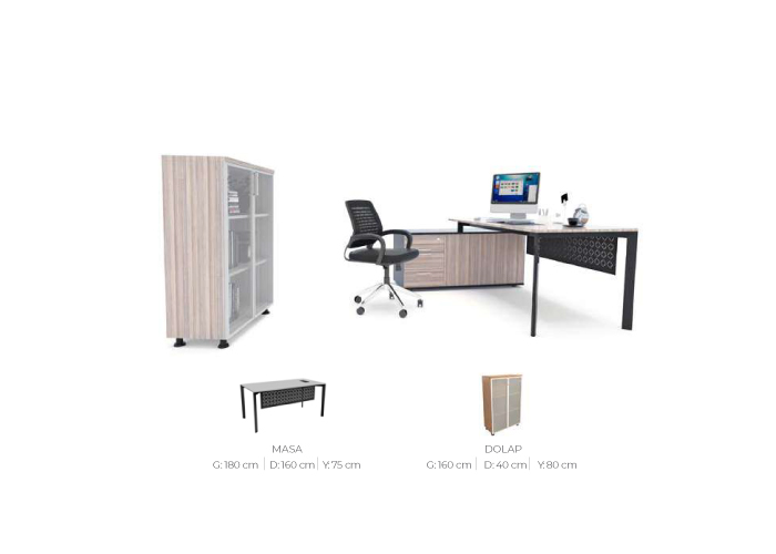 Urban Personel Masa Takımı